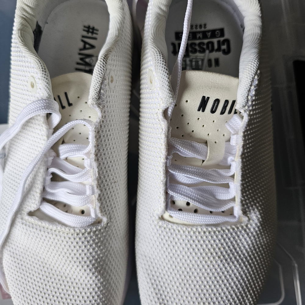 NOBULL Men's Knit Trainer in White
